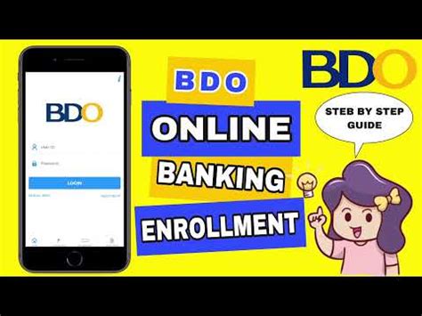 BDO Online Banking Enrollment and Activation .